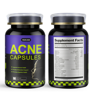 Indole-3-carbinol <span class=keywords><strong>capsules</strong></span> met druivenpitolie-<span class=keywords><strong>extract</strong></span>, inuline en vitamine voor dagelijks welzijn en spijsverteringsgezondheid - Product Image 2