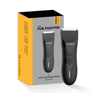 LILIPRO B5, recortadora eléctrica para la ingle y el cuerpo, recortadora de pelotas púbicas, <span class=keywords><strong>afeitadora</strong></span> subacuática de cerámica para áreas sensibles para hombres - Product Image 5