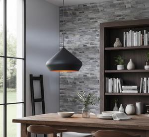 Lampes suspendues LED en laiton noir crème design, abat-jour à intensité variable, installation facile, luminaire de plafond suspendu pour salon - Product Image 3