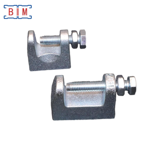 Morsetto a C Regolabile di Alta Qualità per Canale Unistrut Zincato Malleabile - Product Image 2