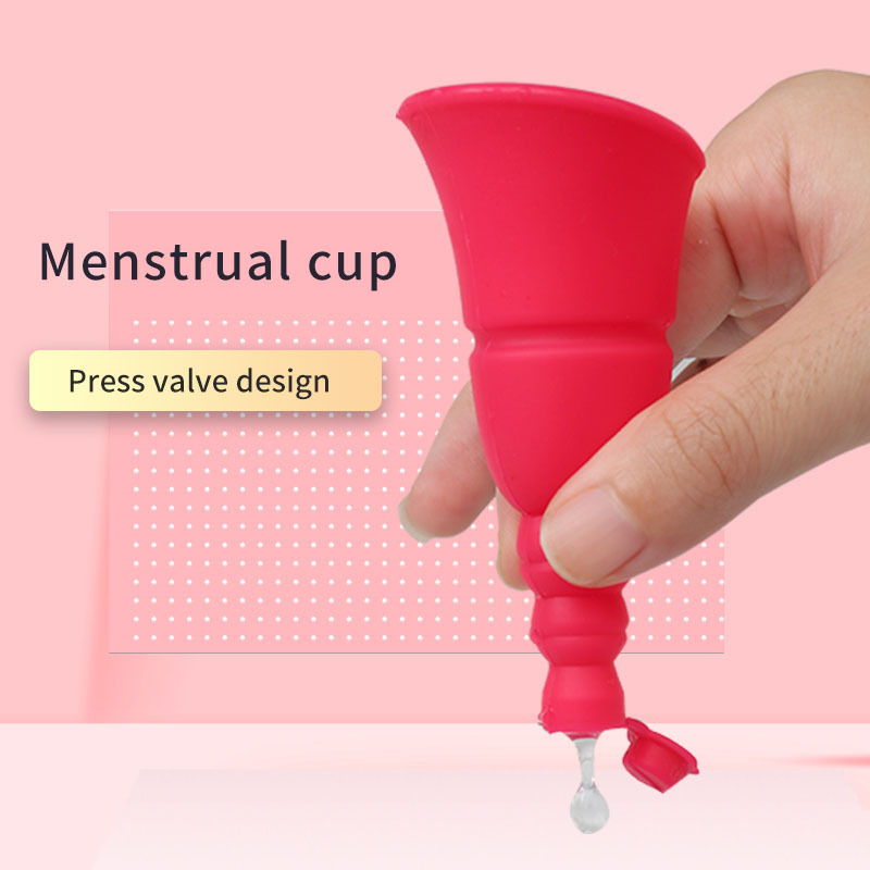 Copa Menstrual Con Valvula Round Menstrual