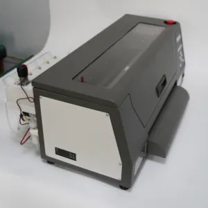 โลหะสก์ท็อปอิงค์เจ็ทเครื่องพิมพ์มัลติฟังก์ชั่น UV A3 30 ซม.DTF เครื่องพิมพ์ Custom การ์เม้นท์กราฟิกเครื่องพิมพ์