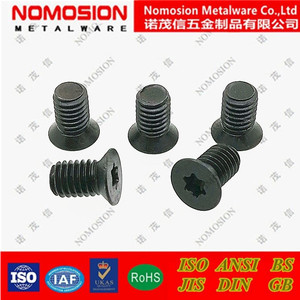 Tornillo de Cabeza Estrella NOMOSION M5x12mm T20, Acero Aleado Negro, Grado Industrial, Métrico - Product Image 4