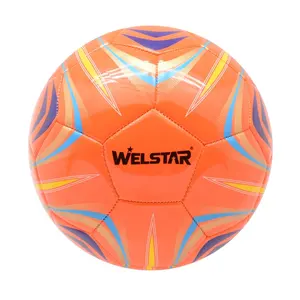 Welstar Fabrikant Voetbal Machine Gestikt Maat 5 Pvc Voetbal Gecertificeerde Ballen Van Hoge Kwaliteit