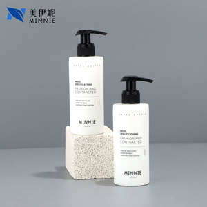 Flacon pompe Minnie Latex 200ml pour soins de la peau et lavage corporel, emballage cosmétique rechargeable - Product Image 3