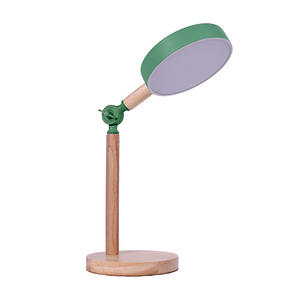 LUPPA 2X12W Series Flexo LED Lámparas de escritorio 1800lm Al.48,5xD.15cm Gris/Madera con 3000-4000-6500K Opciones de color - Product Image 1