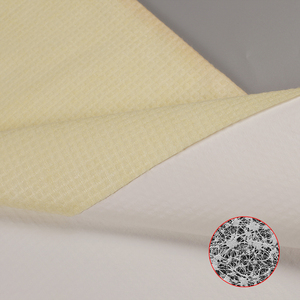 Membrane ignifuge en aramide spunlace 3D laminé PTFE certifiée EN469, tissu imperméable et respirant pour vêtements de travail - Product Image 2