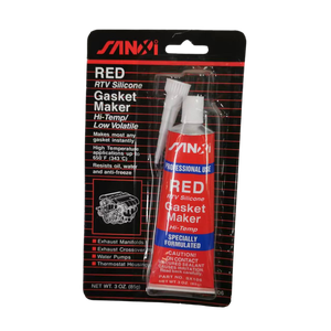 MAGXOSIL Alta resistencia al calor RTV 100% Sellador de silicona Junta Maker agrietamiento/contracción Resist Negro Gris Rojo - Product Image 3