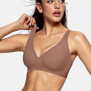 Soutien-gorge sexy pour femmes, lingerie intime, sans armatures, push-up, bretelles réglables, dos en U, soutien-gorge de maintien pour femmes - Product Image 4