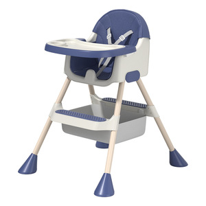Autres articles pour bébés <span class=keywords><strong>3</strong></span> <span class=keywords><strong>chaises</strong></span> Siège enfant Acrylique Pivotant Mangeable Réglable Multifonctionnel Moderne <span class=keywords><strong>2</strong></span> en <span class=keywords><strong>1</strong></span> Chaise d'alimentation en caoutchouc pour bébé - Product Image 1