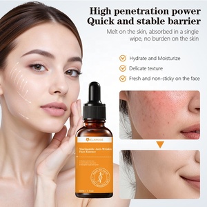 Sérum Visage Anti-Rides à la Niacinamide, à l'Arbutine et aux AHA, Marque Privée, 30 ml, Éclaircissant, Hydratant, Antioxydant, Apaisant, Pour Tous Types de Peaux, OEM - Product Image 4