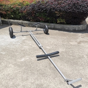 Carrello Pieghevole per Trasporto e Alaggio Gommoni, Portata 130 kg - Product Image 3