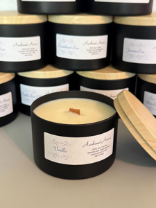 LANJO Customizable Round Scented <b>Candle</b> Natural Soy Wax No-toxic accept custom fragrance logo and size - Product Image 6