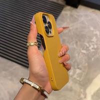 Coque Antichoc en Silicone Liquide Couleur Bonbon pour Protection Complète pour iPhone 16 15 14 13 12 11 Pro Max Étuis et Accessoires pour Téléphones Mobiles