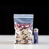 Ecologische herbruikbare ziplock zakjes met aangepast logo, waterdicht, voor voedsel, kleding, reizen en dagelijks gebruik, biologisch afbreekbaar.