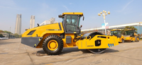 Compacteur de sol vibrant à tambour unique de 36 tonnes de marque supérieure XS365 avec système entièrement hydraulique, moteur et roulement