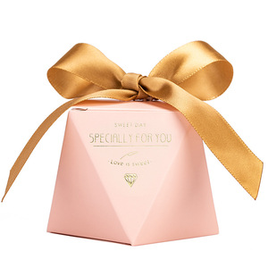 Top quality different colors wedding favor gift box wedding favor candy boxes
