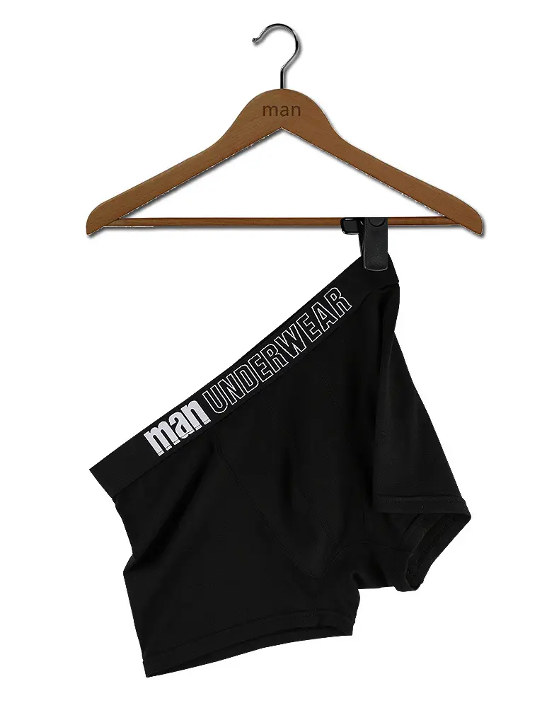 2021 USA Style Fashion Modal Men's Underwear Boys Cotton Boxer Briefs Men's Black Boxers Free Shipping