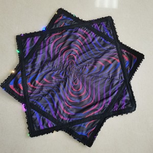 Stella <span class=keywords><strong>Dapo</strong></span> flow con LED personalizzato stampa floreale fazzoletti Spinning stoffa novità giocoleria <span class=keywords><strong>Dapo</strong></span> per divertimento - Product Image 4