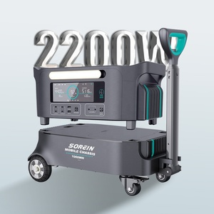 Estación de Energía Portátil Híbrida de 2000W, Estaciones de Carga para Vehículos con Energía Solar para Uso Residencial - Product Image 1