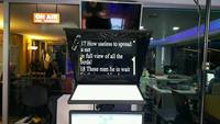Siaran Langsung Streaming Teleprompter 20" Kaca Tempered Self-reversing Talent Dual-Monitor HD Kelas Komersial Produsen OEM