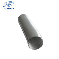 Nouveau Tuyau d'échappement pour Chauffage d'appoint de Stationnement 80mm*1m en Feuille d'aluminium, Conduit de Sortie d'Air Certifié IATF16949