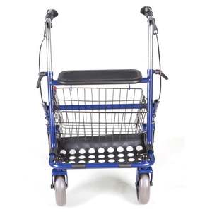 Andador de Acero para Personas Mayores y Discapacitadas, Carrito de Compras con Bandeja y Cesta, Categoría de Producto: Andador y Rollator - Product Image 2