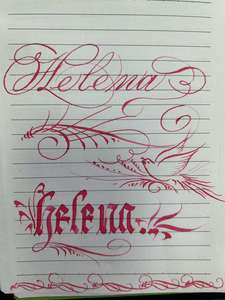 Stylo à plume tibétain de dessin animé, caricature, avec pointe ronde, fournitures d'écriture et de correction, calligraphie, esquisse, dessin - Product Image 5