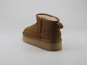 אמיתי נוצת עבה sole קרסול מגפי שלג מגפיים - Product Image 3