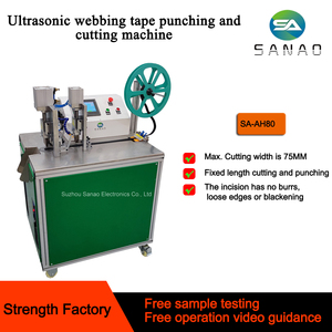 자동 초음파 웨빙 스트립 펀칭 및 절단기 초음파 리본 커터 - Product Image 3