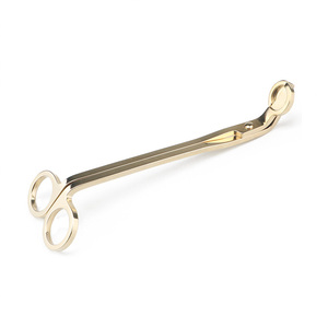 Simple Style Gold Stainless Steel <strong>Candle</strong> Tools <strong>Wick</strong> <strong>Trimmers</strong> - Product Image 1