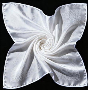 BSBH Diseño personalizado Su propio logotipo Seda brillante/Poliéster Bufanda cuadrada Bandana Precio de fábrica Impresión digital Logotipo personalizado Bandana - Product Image 2