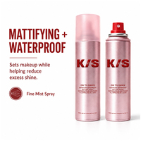 Spray Fixateur de Maquillage Matifiant et Régulateur de Sébum, Imperméable et Longue Durée, Brume Fixatrice Visage, Prix Usine Cosmétiques