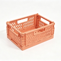 Boîte de rangement pliable en plastique durable et épaissi, panier de rangement pour la maison et le bureau
