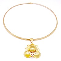 Zhuerrui nouvelle mode brésilienne or ensemble de bijoux collier éthiopien Bracelet Habesha ensembles de bijoux pour la fête de mariage HY12090315