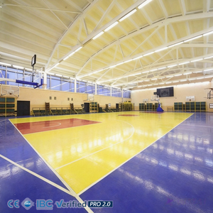 Structure en acier préfabriquée pour arènes sportives intérieures, terrains de tennis et de basketball, gymnases et salles de sport - Product Image 4