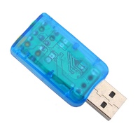 Tarjeta de sonido de 5,1 canales, adaptador de Audio USB, Pc externa para tarjeta de sonido, portátil, interfaz de sonido