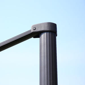 Venta al por mayor sombrilla café sombrilla restaurante al aire libre sombra para comedor <span class=keywords><strong>Patio</strong></span> sombrillas y Bases envío rápido Sonnenschirm - Product Image 4