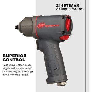 Llave de Impacto Neumática Ingersoll Rand 2115TiMAX de 3/8 Pulgadas con Caja de Titanio, 300 Ft Lbs de Torque, para Reparación Automotriz - Product Image 4