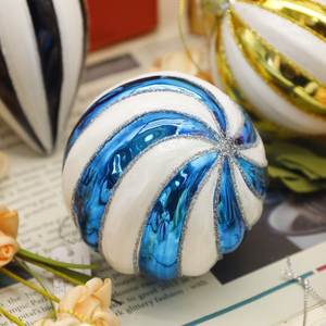 Boules de Noël en verre de haute qualité, personnalisables en différentes couleurs, décorations de Noël à suspendre - Product Image 6