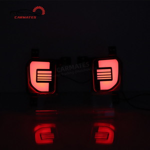 Carmates ไฟเบรค LED DRL ไฟท้ายรถไฟกันชนพร้อมสัญญาณไฟเลี้ยวสำหรับ <span class=keywords><strong>Ford</strong></span> <span class=keywords><strong>Everest</strong></span> <span class=keywords><strong>2022</strong></span> 2023 - Product Image 2