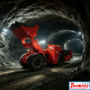 scala attrezzature per l'estrazione dell'oro Tunnel stretto compatto estrazione mineraria 1cbm sotterraneo Lhd sotterraneo - Product Image 2