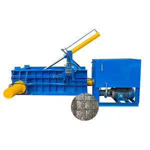 factory horizontal waste metal baler, aluminum cans scrap metal press baler machine