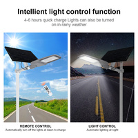 KCD Split extérieur IP65 montage mural industriel 50000 heures batterie au lithium 30W 60W 90W 150W 200W 6000 Lumen solaire LED réverbère