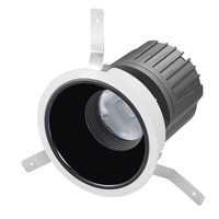 Projecteur LED 12W CRI95 CRI97 COB LED Lumière Lampe Anti-éblouissement Plafonnier Encastré Plafonnier Encastré Spot LED
