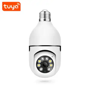 2023 Hot Tuya Smart Wifi Home Security Drahtlose Mini-Kamera IP-Glühbirne Panorama-Video überwachung Smart WIFI-Kamera-PST-F1-2MP
