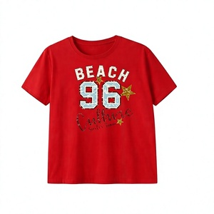Men Short Sleeve Cotton T-Shirt Regular Fit Casual O-Neck Graphic Tee with Letter Print Front <b>Design</b> OEM ODM - Product Image 1