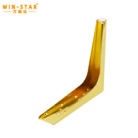 Pied de lit robuste Winstar, quincaillerie pour canapé, pieds de table, accessoires de table, taille personnalisée, pied de canapé noir avec revêtement en poudre