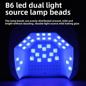 New Professional <b>Wireless</b> Nail <b>Lamp</b> Quick-drying Gel Polish UV <b>Lamp</b> Nail Dryer Battery-powered Nail Art Equipment - Product Image 3