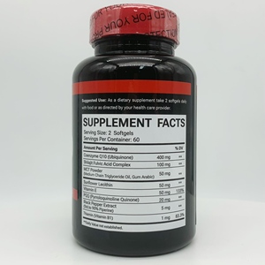 Complément alimentaire Duozi Ubiquinol CoQ10 triple action pour la santé cardiaque, soutien à base de plantes pour le cœur - Product Image 4